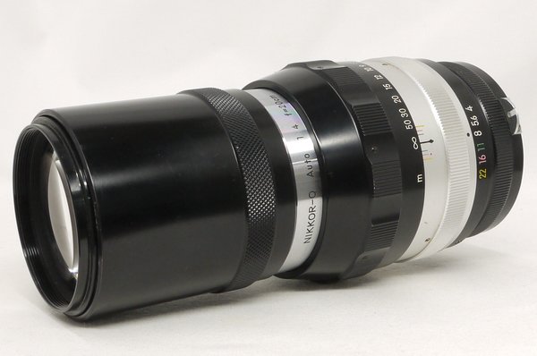 ニコン　レンズ　Nikkor-Q 1:4 f=20cm