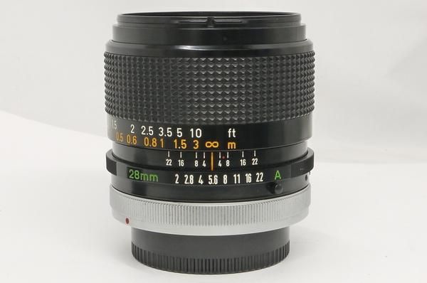 キャノン FD 28mm F2 S.S.C 極上美品 - 日進堂カメラ オンライン