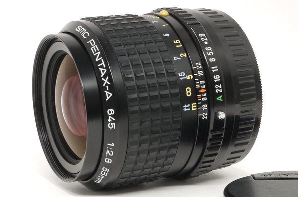 ペンタックスsmc Pentax-a 645 55mm f2.8 ペンタックス - レンズ(単焦点)