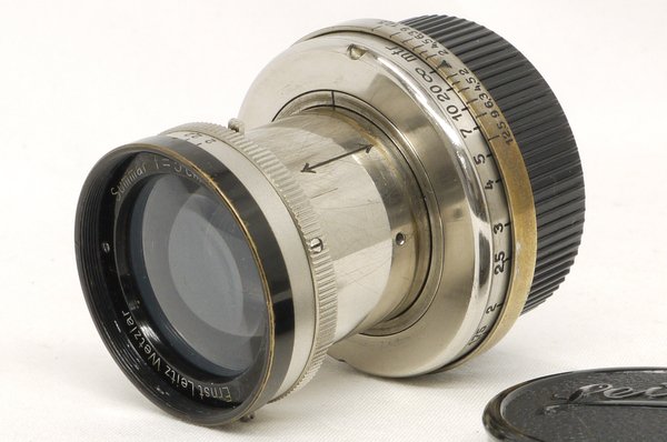 【作例有！分解清掃・整備済☆】Leica Summar 5cm f2