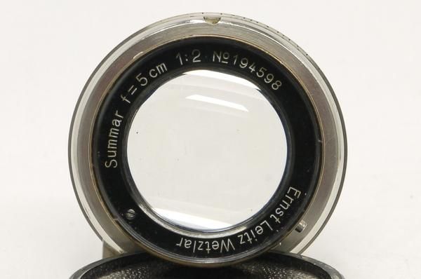ライカ ニッケルズマール 5cm F2 - 日進堂カメラ オンライン ライカ ニッケルズマール 5cm F2 - 日進堂カメラ オンライン
