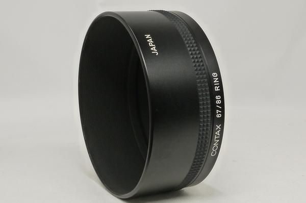 コンタックス メタルフード4 ＋ 67/86リング付 極上美品 - 日進
