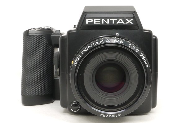 ペンタックス 645 smc PENTAX-A 75mm F2.8付 極上美品 - 日進堂カメラ