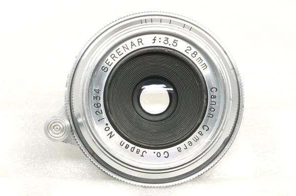 キャノン セレナー 28mm F3.5 (L) - 日進堂カメラ オンライン キャノン セレナー 28mm F3.5 (L) - 日進堂カメラ オンライン