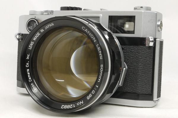 キャノン 7S 50mm F0.95 ケース付 - 日進堂カメラ オンライン キャノン 7S 50mm F0.95 ケース付 - 日進堂カメラ オンライン