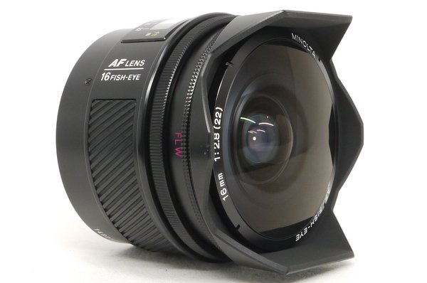 ミノルタ AF FISH-EYE 16mm F2.8 極上美品 - 日進堂カメラ オンライン