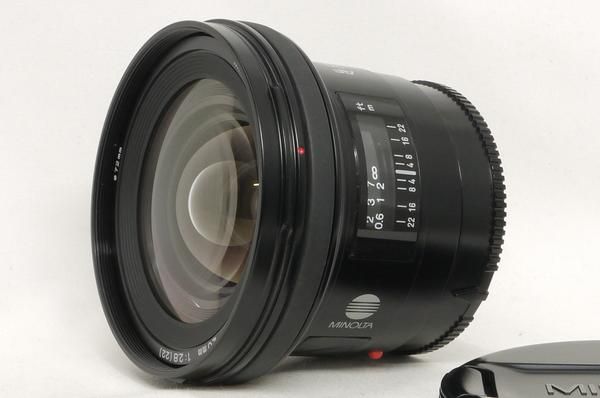 ミノルタ AF 20mm F2.8 (New) (ソニーAマウント) フード付 極上美品 ...