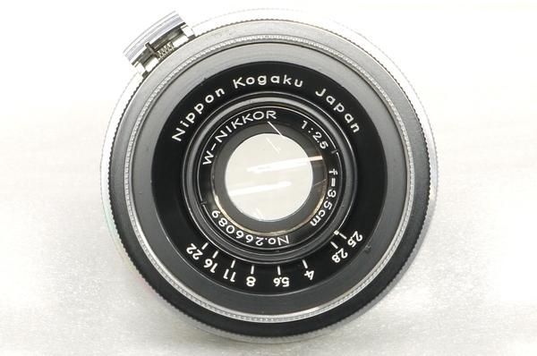 ニコン W-NIKKOR 35mm F2.5 ブラック (ニコンSマウント) 極上美 ニコン W-NIKKOR 35mm F2.5 ブラック (ニコンSマウント) 極上美