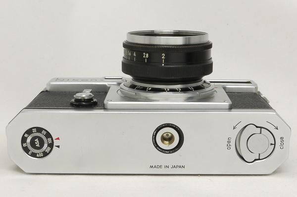 難あり　Nikon SP　チタン幕　m表記 SP シルバー 後期型 チタン幕シャッター 623万番台 K2421-2C2-ψ