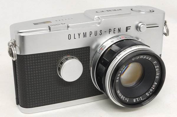 9819 良品 Olympus PEN-FV + 38mm 1.8 レンズ付き