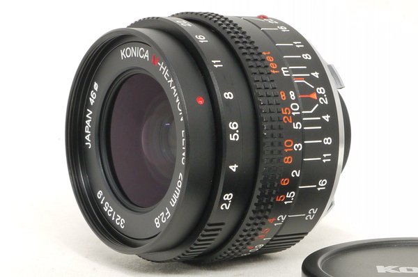 コニカ M-HEXANON 28mm F2.8 極上美品 - 日進堂カメラ オンライン 