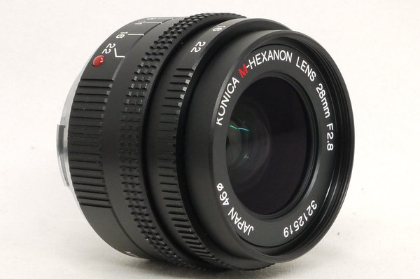 コニカ M-HEXANON 28mm F2.8 極上美品 - 日進堂カメラ オンライン