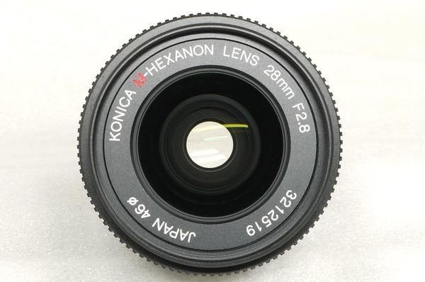 コニカ M-HEXANON 28mm F2.8 極上美品 - 日進堂カメラ コニカ M-HEXANON 28mm F2.8 極上美品 - 日進堂カメラ