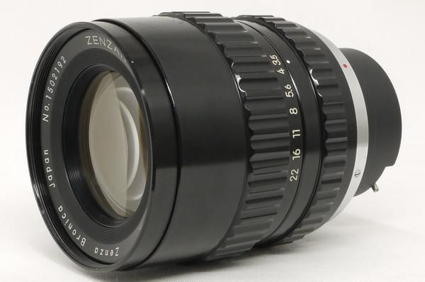 ブロニカ ゼンザノン ZENZANON 150mm F3.5 (S2、EC用) - 日進堂 ブロニカ ゼンザノン ZENZANON 150mm F3.5 (S2、EC用) - 日進堂