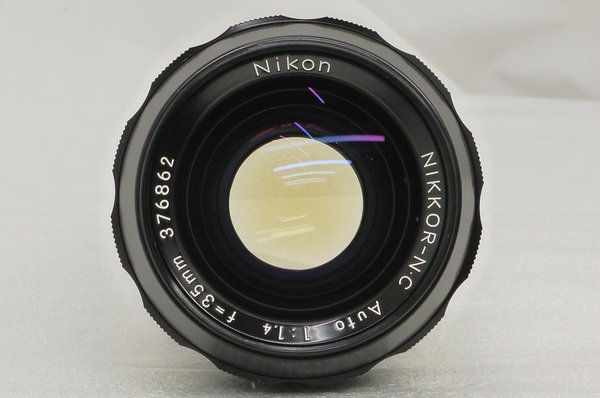 ニコン AI-s Nikkor 35mm f1.4 ガラス美品 整備・清掃済み