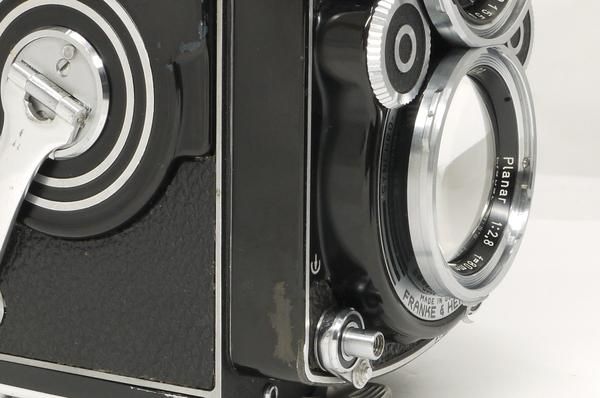 ローライフレックス　８０mm f2.8　III型金属フロントキャップ 衝撃のローライフレックス・キャップ特集！《非純正復刻版》2.8F