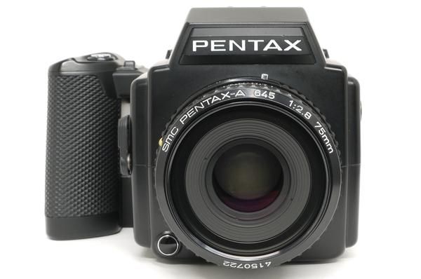 ペンタックス 645 (smc PENTAX-A 645 75mm F2.8付) 極上美品 ペンタックス 645 (smc PENTAX-A 645 75mm F2.8付) 極上美品