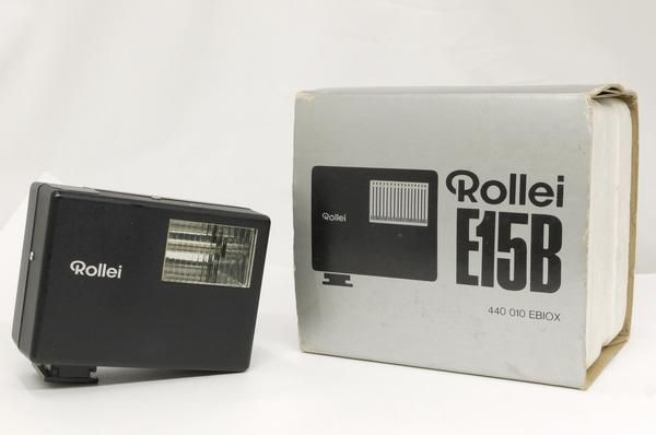 ローライ35用ストロボ E15B 元箱、説明書付 - 日進堂カメラ ローライ35用ストロボ E15B 元箱、説明書付 - 日進堂カメラ