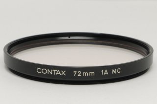 CONTAX 72mm 1A MC フィルター 極上美品