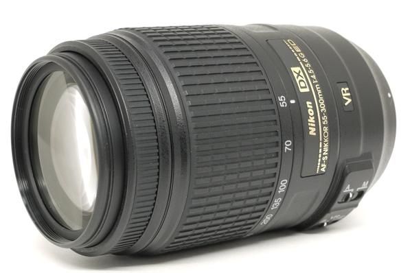 ☆ニコン Nikon AF-S 55-300mm 4.5-5.6 G ED VR - レンズ(ズーム)