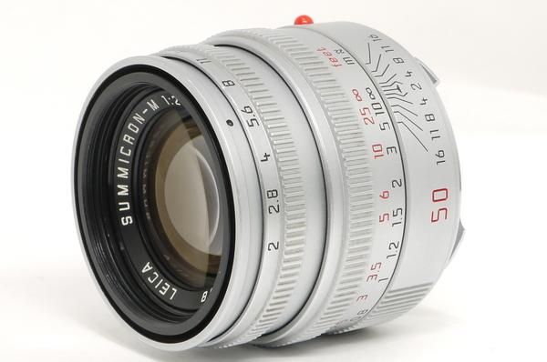 ライカ ズミクロン M 50mm F2 第4世代 シルバー 極上美品 - 日進 ライカ ズミクロン M 50mm F2 第4世代 シルバー 極上美品 - 日進