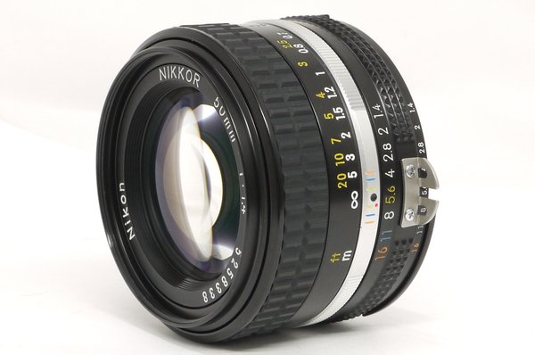 カメラ レンズ(単焦点) ニコン Ai NIKKOR 50mm F1.4S 極上美品 - 日進堂カメラ オンライン 