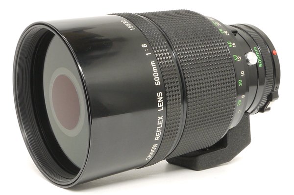 キャノン New FD 500mm F8 レフレックス 極上美品 - 日進堂カメラ