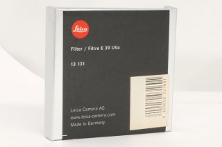 ライカ フィルター E39 UVa 13131 ブラック 元箱付 未使用