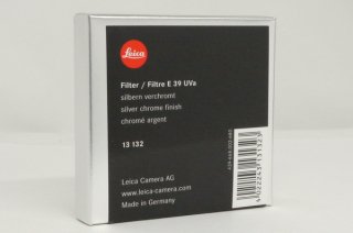 ライカ フィルター E39 UVa 13132 シルバー 元箱付 未使用