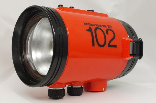 ニコノスV用スピードライト　ストロボ　フラッシュ　NIKONOSⅤ用　未使用　フィルムカメラ　水中カメラ ニコノスV 水中カメラ ストロボ レンズセット