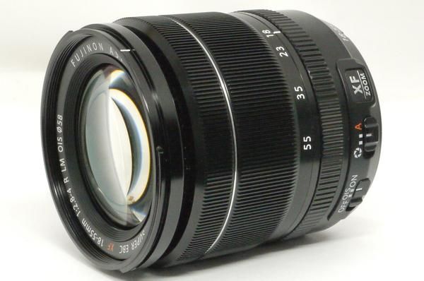 フジフィルム XF18-55mm F2.8-4 R LM OIS フード付 極上美品 - 日進堂