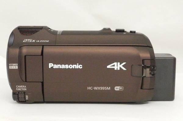 パナソニック デジタル4Kビデオカメラ HC-WX995M 電池2個、元箱一式付 