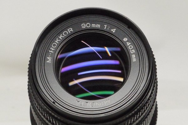 ミノルタ M-ROKKOR 90mm F4 (CLE) - 日進堂カメラ オンラインショップ 