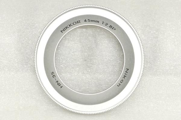 ニコン Ai NIKKOR 45mm F2.8P フード、フィルター付 極上美品 - 日進堂