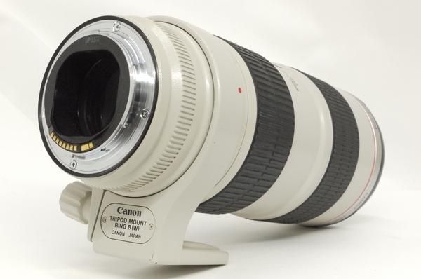 キャノン EF 70-200mm F2.8L IS USM フード、フィルター付 キャノン EF 70-200mm F2.8L IS USM フード、フィルター付