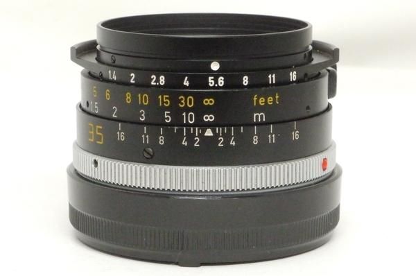 ライカ ズミルックス M 35mm F1.4 第2世代 フード、フィルター付 ライカ ズミルックス M 35mm F1.4 第2世代 フード、フィルター付