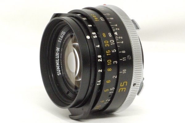 ライカ ズミルックス M 35mm F1.4 第2世代 フード、フィルター付 極上 ...