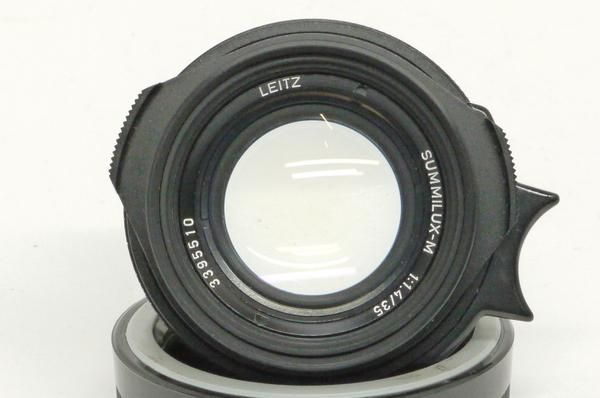 ライカ ズミルックス M 35mm F1.4 第2世代 フード、フィルター付 ライカ ズミルックス M 35mm F1.4 第2世代 フード、フィルター付