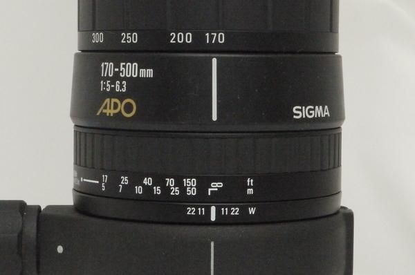 シグマ APO 170-500mm F5-6.3 (ペンタックス用) フード シグマ APO 170-500mm F5-6.3 (ペンタックス用) フード