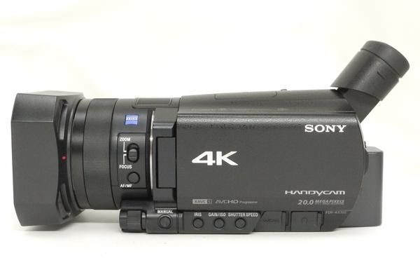 ソニー デジタル4Kビデオカメラ ハンディカム FDR-AX100 (電池2 ソニー デジタル4Kビデオカメラ ハンディカム FDR-AX100 (電池2