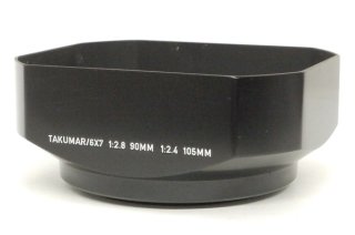 ペンタックス 6×7 TAKUMAR 90mm F2.8  105mm F2.4用フード ケース付 美品