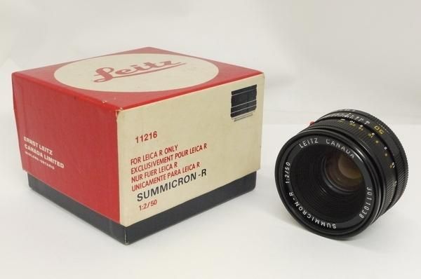 ⭐️希少品⭐️ ライカ Leica SUMMICRON-R 50mm F2 ライカ R7 (ズミクロン-R 50mm F2付) - 日進堂カメラ オンライン