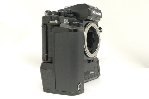 ニコン FA ブラック (モータードライブ MD-15付) 説明書付 極上 ニコン FA ブラック (モータードライブ MD-15付) 説明書付 極上