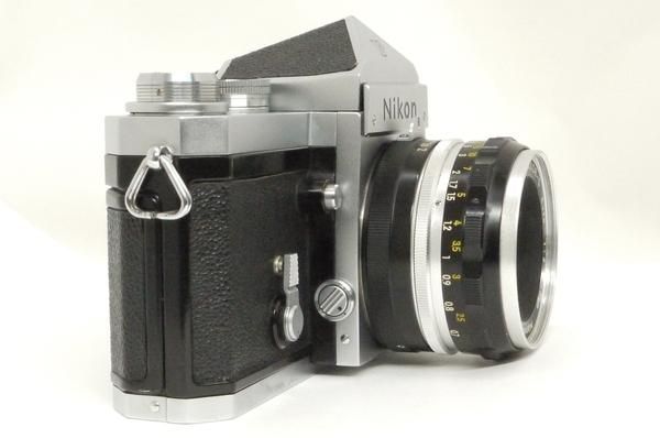 希少】ニコン F (640F)+オートニッコールS 5cm F2 (絞り羽根9枚 希少】ニコン F (640F)+オートニッコールS 5cm F2 (絞り羽根9枚