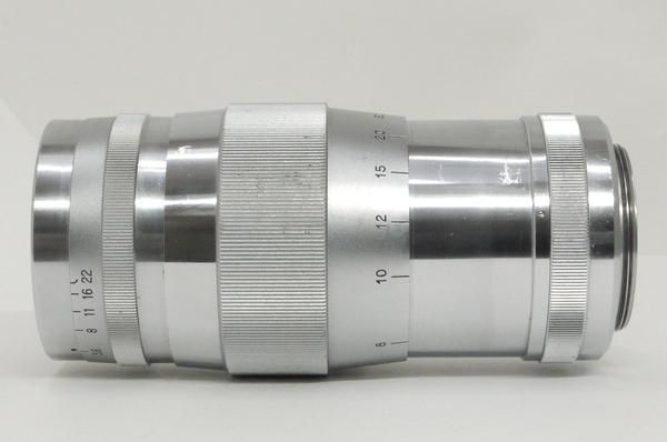 キャノン 135mm F3.5 (Lマウント) フード付 美品 - 日進堂カメラ