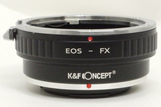 K＆Fコンセプト マウントアダプター EOS-FX 極上美品