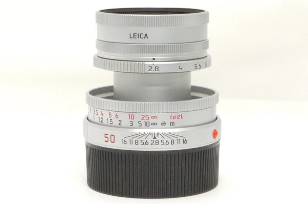 ライカ ELMAR-M 50mm F2.8 E39 (最短0.7m) 極上美品 - 日進堂カメラ オンラインショップ - 広島市南区にあるライカ ・ローライ・ハッセル・ニコン・キャノンなどの国産、舶来の中古カメラ専門店