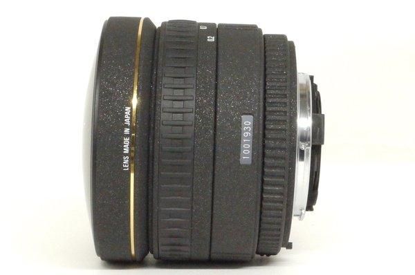 シグマ 8mm F4 D EX FISHEYE (ニコンFマウント) 極上美品 - 日進