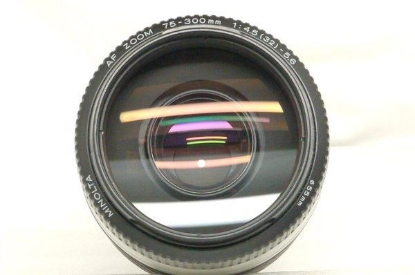 ミノルタ AF 75-300mm F4.5-5.6 MACRO 美品 - 日進堂カメラ ミノルタ AF 75-300mm F4.5-5.6 MACRO 美品 - 日進堂カメラ