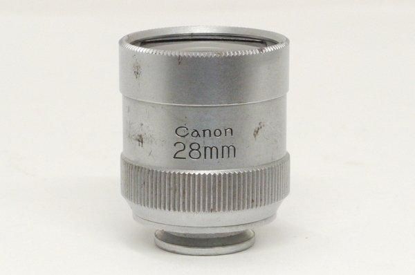 キャノン 28mmファインダー - 日進堂カメラ オンラインショップ